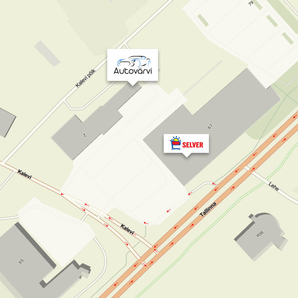 Autovärvi OÜ asukoht