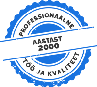 Professionaalne töö ja kvaliteet aastast 2000